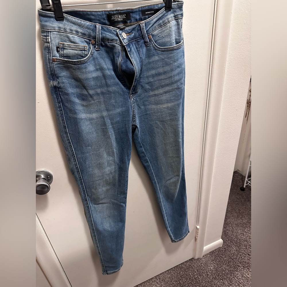 Judy blue tummy control skinny jeans. High rise
